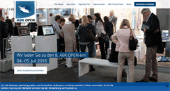 Desktop Screenshot of abk-open.de